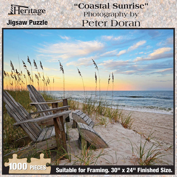 Jigsaw Puzzle - Coastal Sunrise 1000 Piece Puzzle