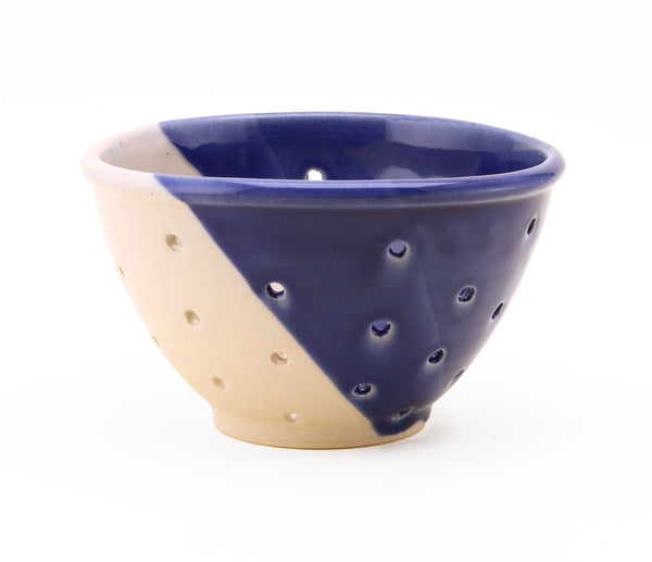 Berry Bowl - Cobalt Blue and White