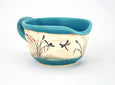 Dragonfly Etched - Gravy Dish - Caribbean Blue