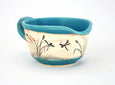Dragonfly Etched - Caribbean Blue - Gravy Dish