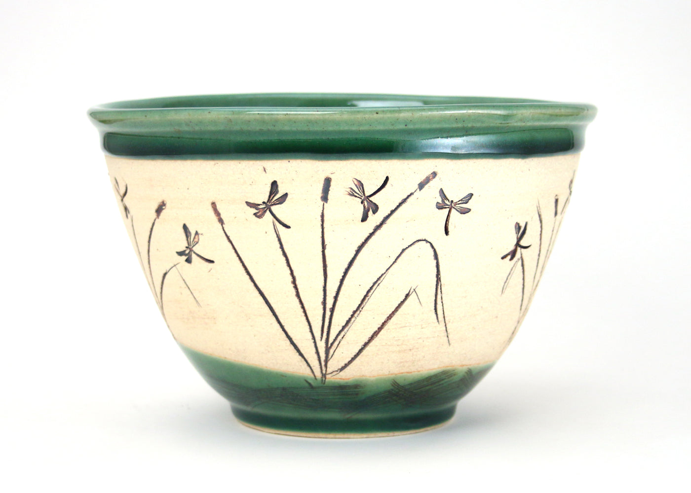 Dragonfly Etched - Mixing Bowl