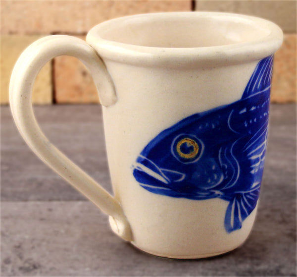 Hand Painted Fish - Mug