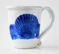 Chatham Pottery Scallop Shells Decal Mug