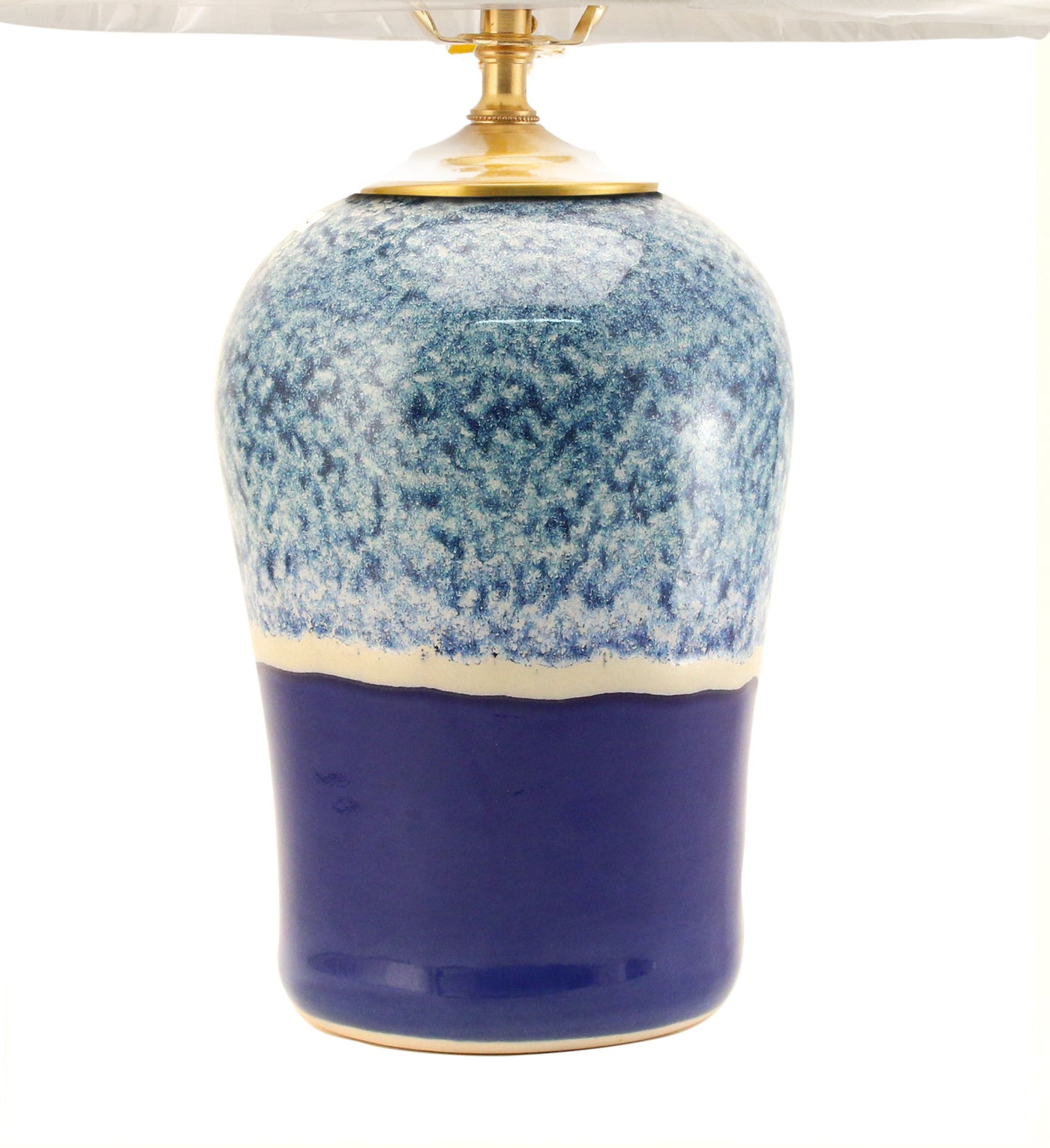 Sea Foam Blue Lamp