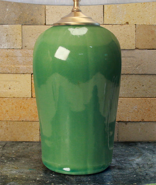 Chatham Pottery Sea Green Large Lamp