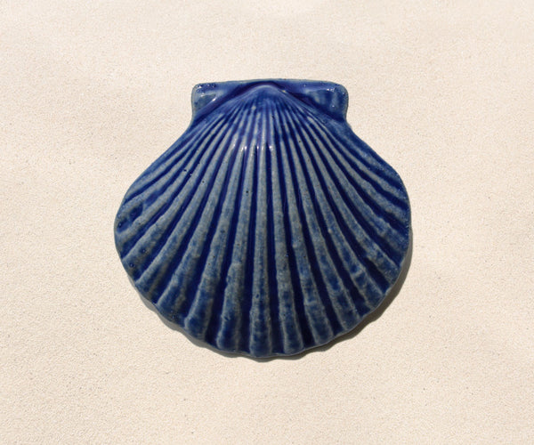 Shell Paperweight - Cobalt