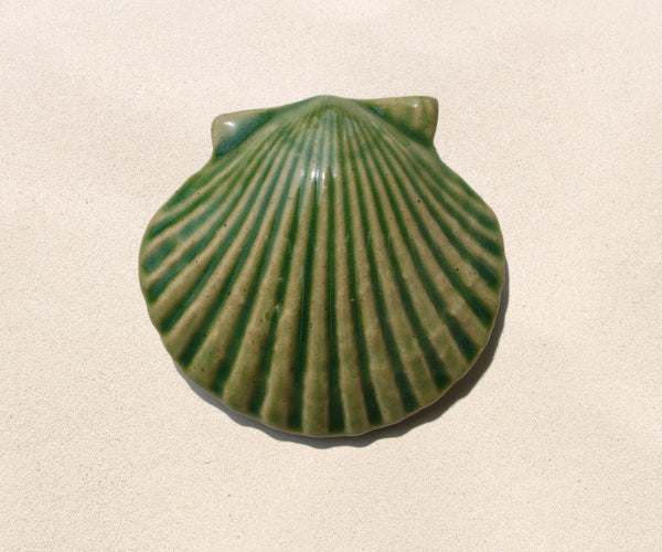 Shell Paperweight - Sea Green