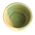 Sea Green and Yellow Pinch Pot Set