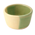 Sea Green and Yellow Pinch Pot Set