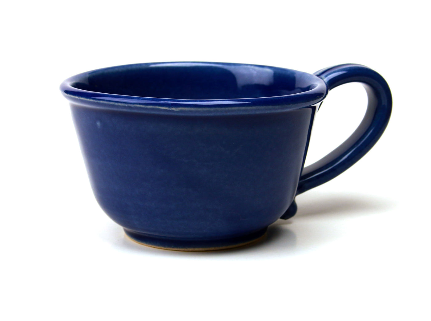 Chowder Mug - Hand Dipped Glaze - Cobalt