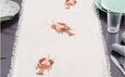 Rightside Design Table Runner - Embroidered Lobster