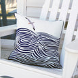 Rightside Design - Albatross and Waves Indoor/Outdoor Throw Pillow