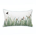 Rightside Design - Red Winged Blackbird and Saltmarsh Indoor/Outdoor Lumbar Pillow