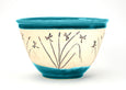 Mixing Bowl - Dragonfly Etched - Caribbean Blue