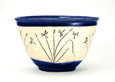 Mixing Bowl - Dragonfly Etched - Cobalt Blue