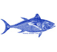 Atlantic Bluefin Tuna Decal - Chatham Pottery