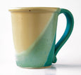 Chatham Pottery Duotone Caribbean Blue and Yellow Mug
