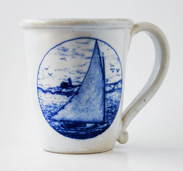 In-Glaze Decal - Catboat - Mug