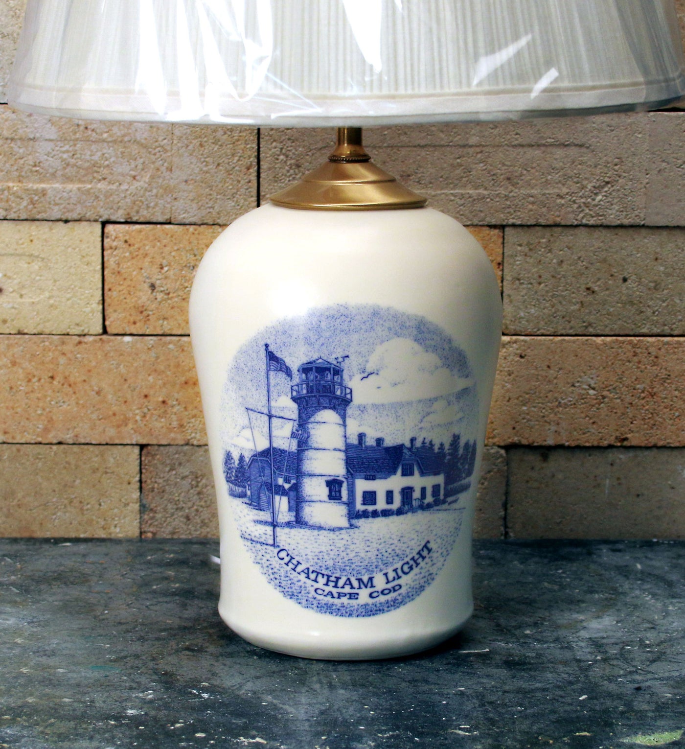 Chatham Pottery Chatham Light In-Glaze Decal Small Lamp