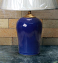 Chatham Pottery Cobalt Blue Small Lamp