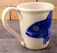 Mug - Hand Painted Fish