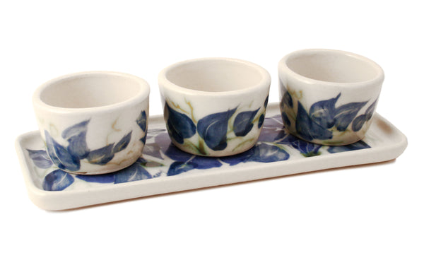 Morning Glory Pinch Pot Set