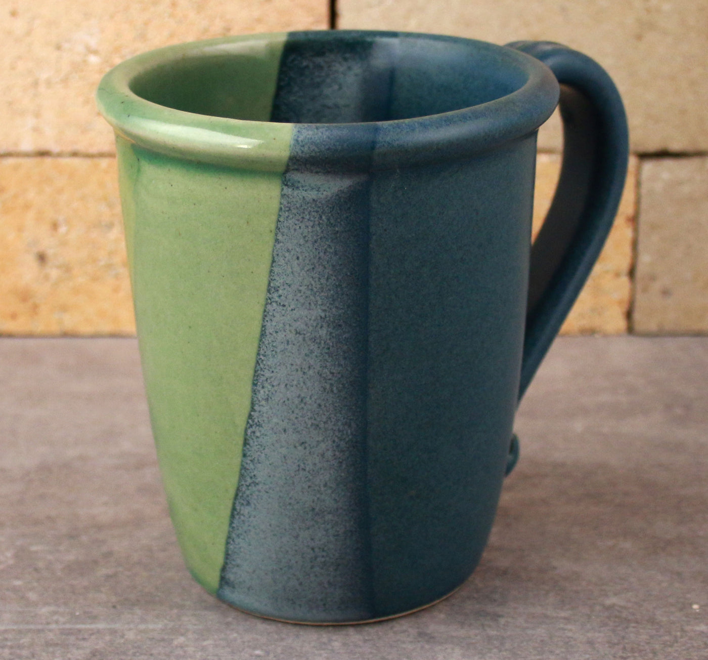 Duotone - Sea Green and Denim - Mug