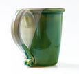 Chatham Pottery Duotone Sea Green and Yellow Mug