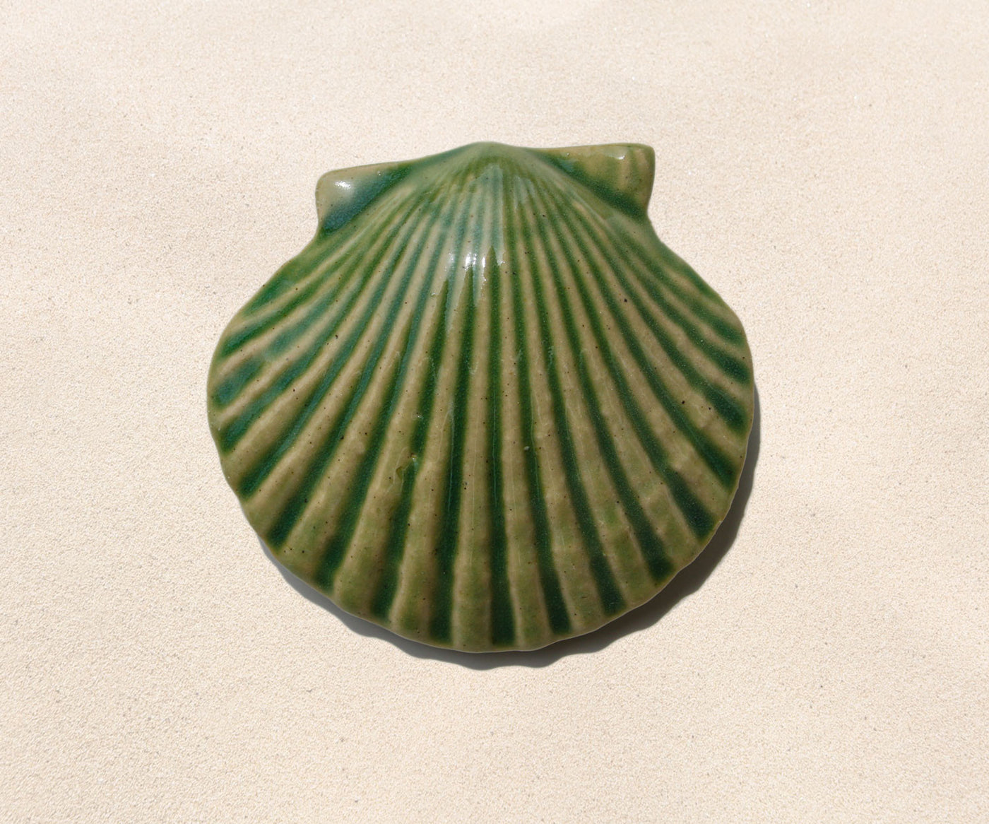 Shell Paperweight - Sea Green – Chatham Pottery