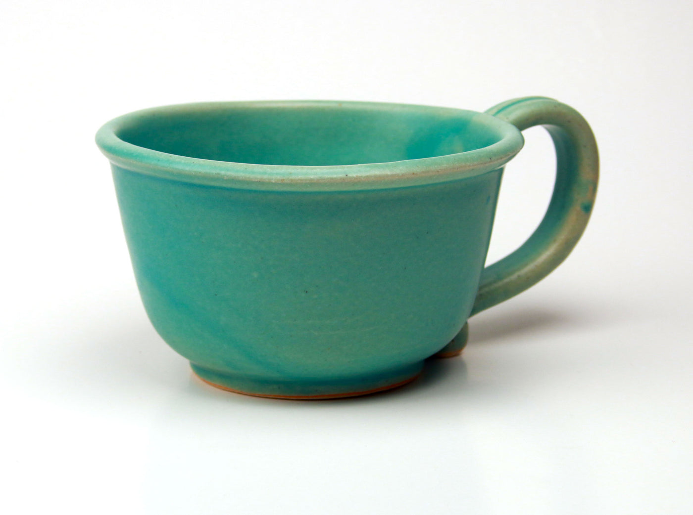 Chowder Mug - Hand Dipped Glaze - Caribbean Blue