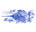 In-Glaze Decal - Horseshoe Crab - Chowder Mug