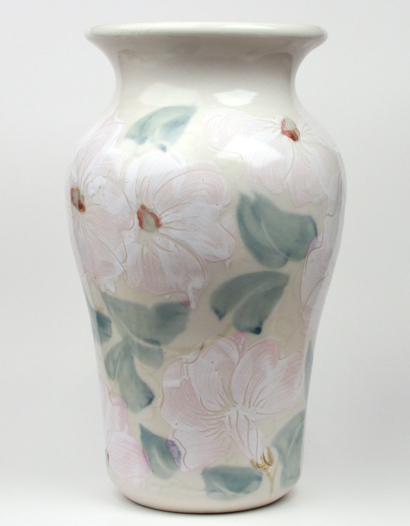 Vase - White Floral